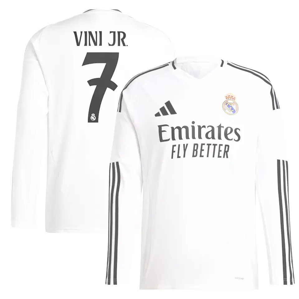 Real Madrid Home 24/25 Manga Longa 1