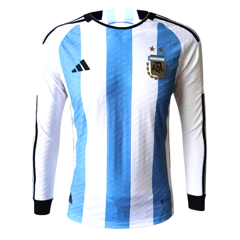 Argentina Home Mundial 2022 Manga Longa