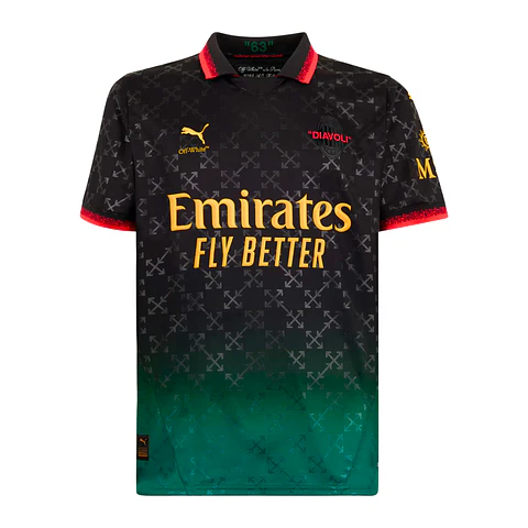 Milan Off-White  Preta 24/25