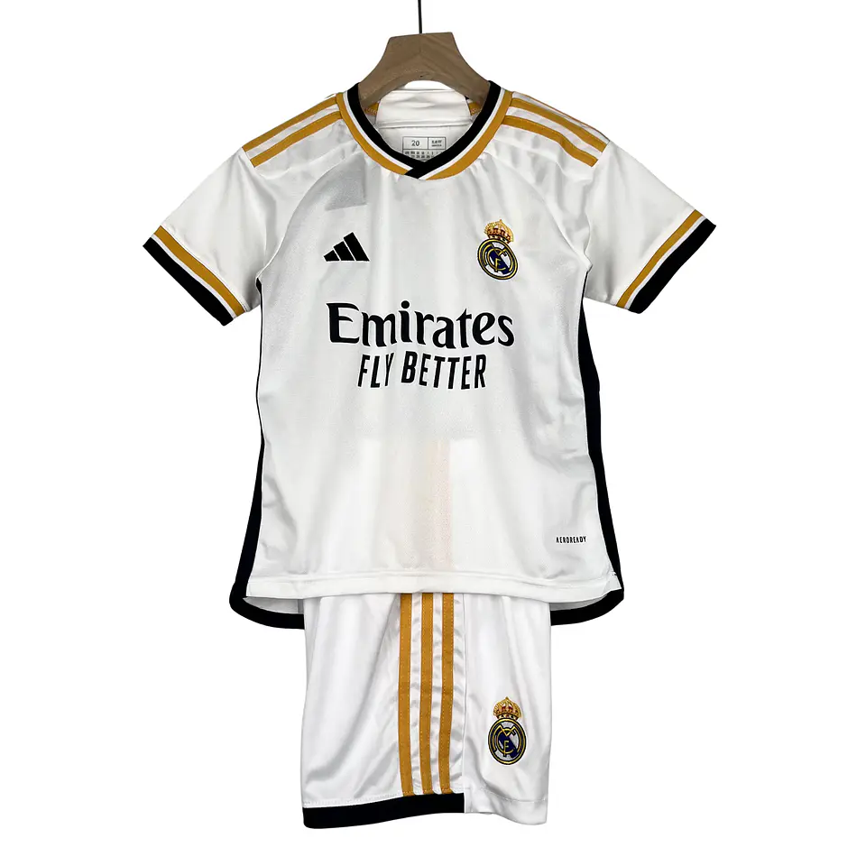 Real Madrid Home 23/24 Kit-Criança 1