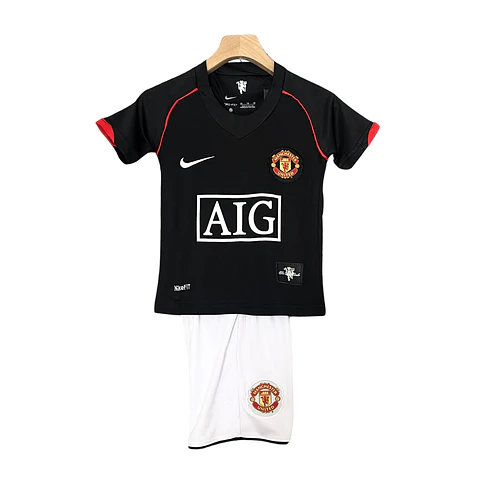 Manchester United Third 07/08 Kit-Criança