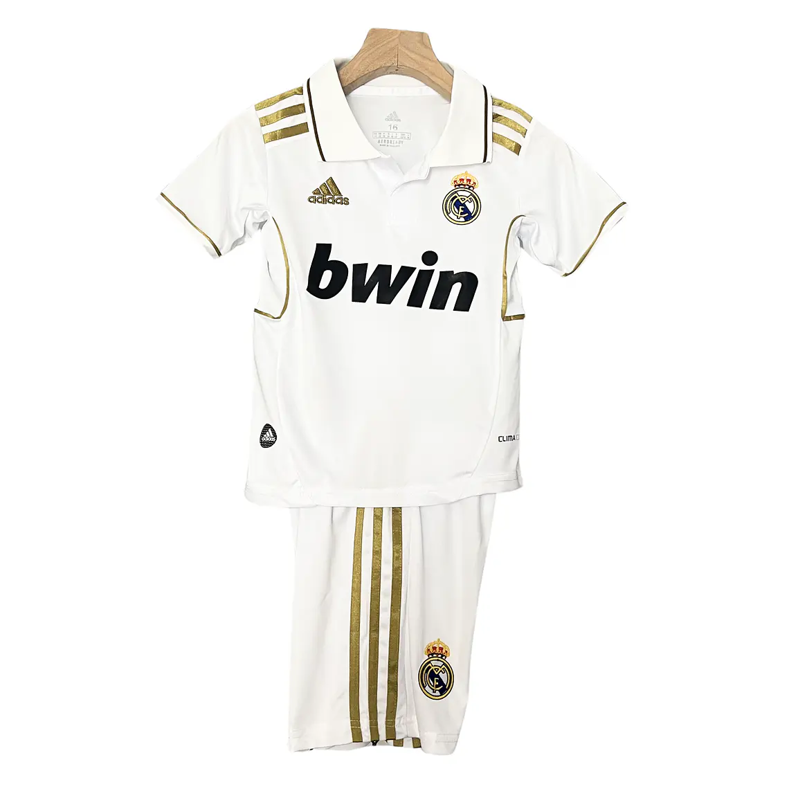Real Madrid Home 11/12 Kit Criança 1