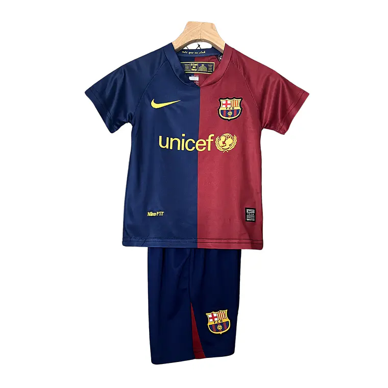 Barcelona Home 08/09 Kit Criança 1