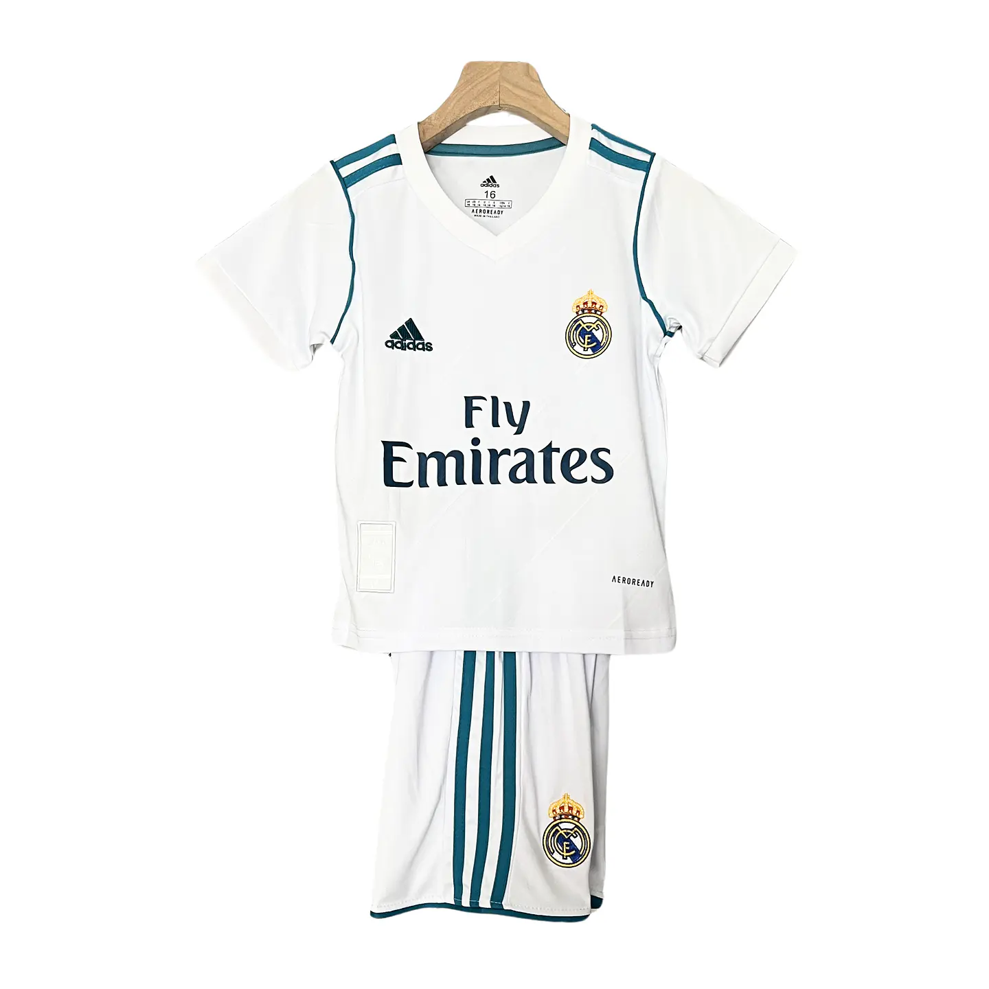 Real Madrid Home 17/18 Kit Criança 1