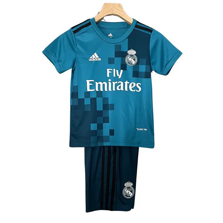 Real Madrid Third 17/18 Kit Criança 1