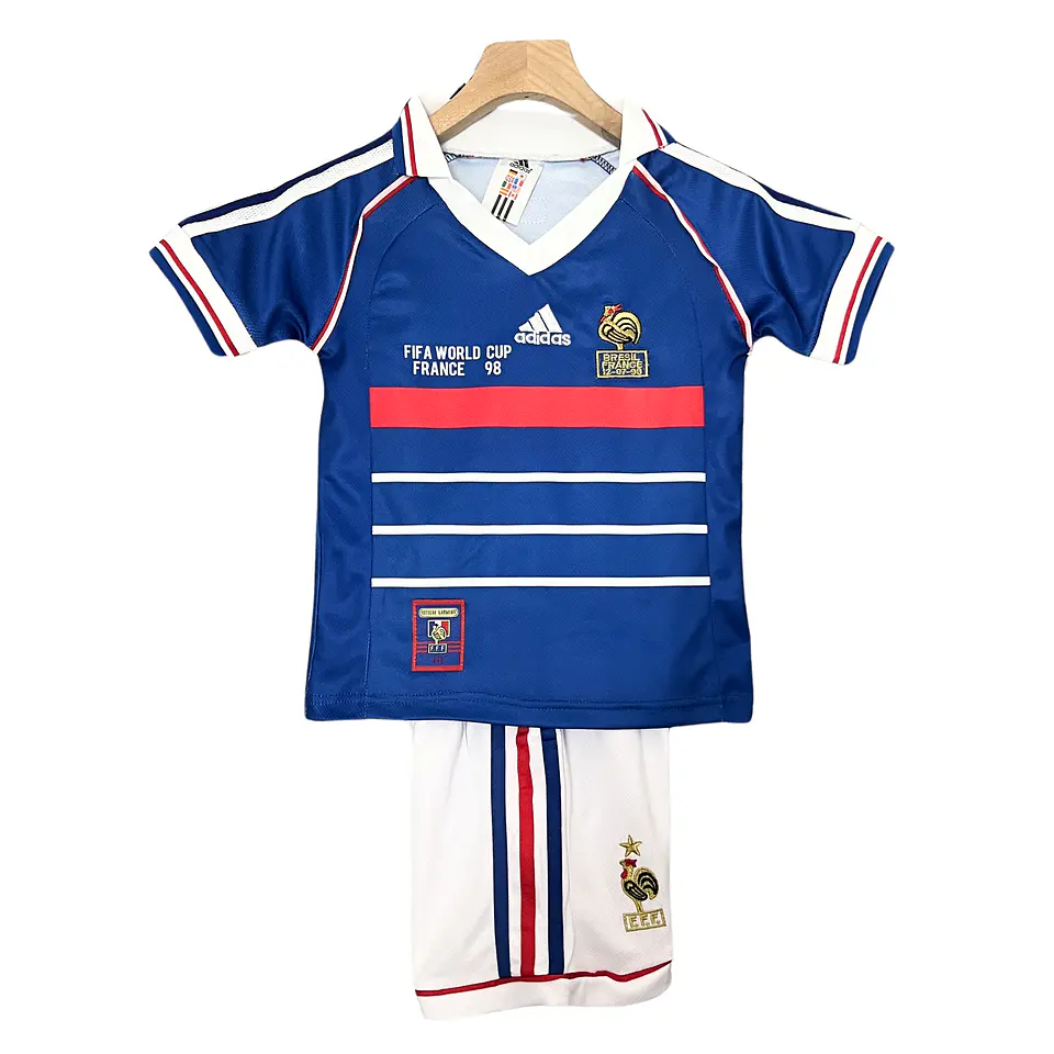 França Home 1998 Kit-Criança 1