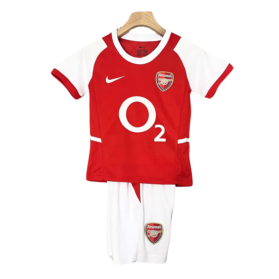 Arsenal Home 02/04 Kit Criança 1