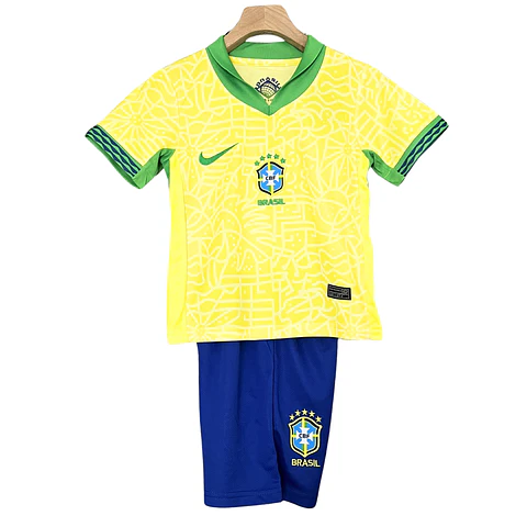 Brasil Home 2024 Kit Criança