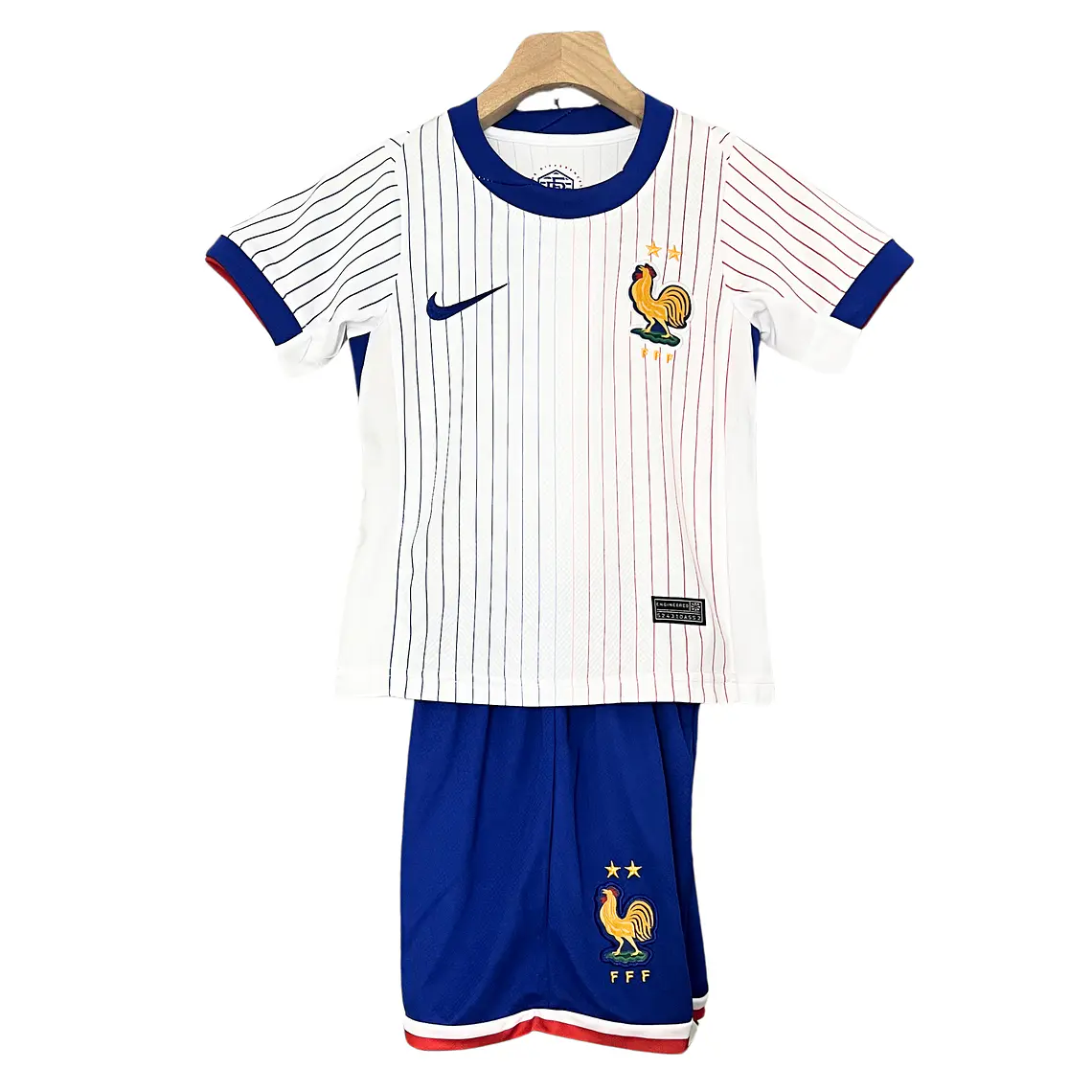 França Away Euro 2024 Kit Criança 1