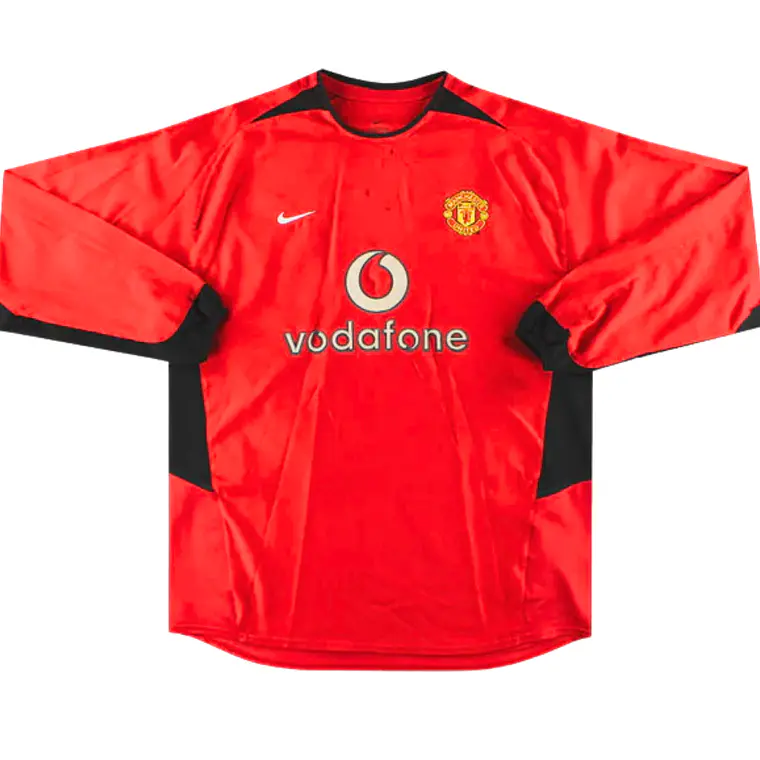 Manchester United Home 02/04 Manga Longa  1