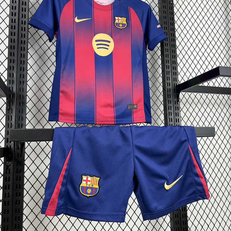 Barcelona Home 25/26 Kit-Criança 4