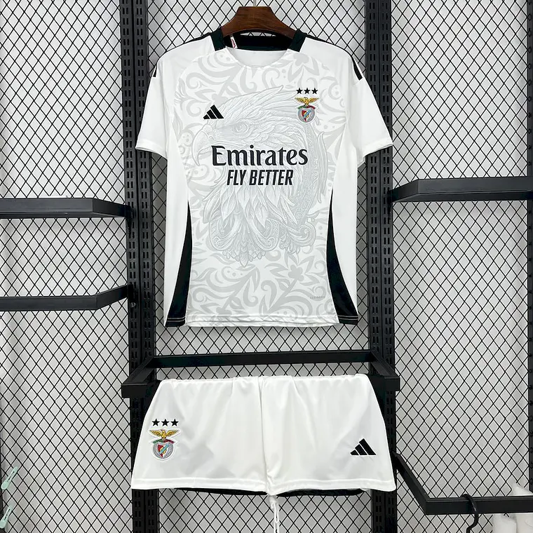 Benfica 4th 24/25 Kit Criança 1