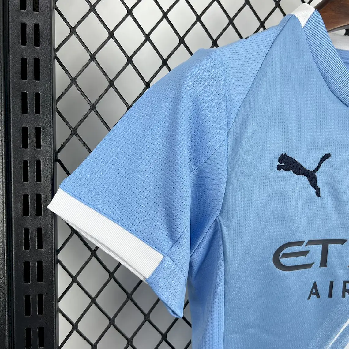 Manchester City Home 25/26 Kit Criança 7