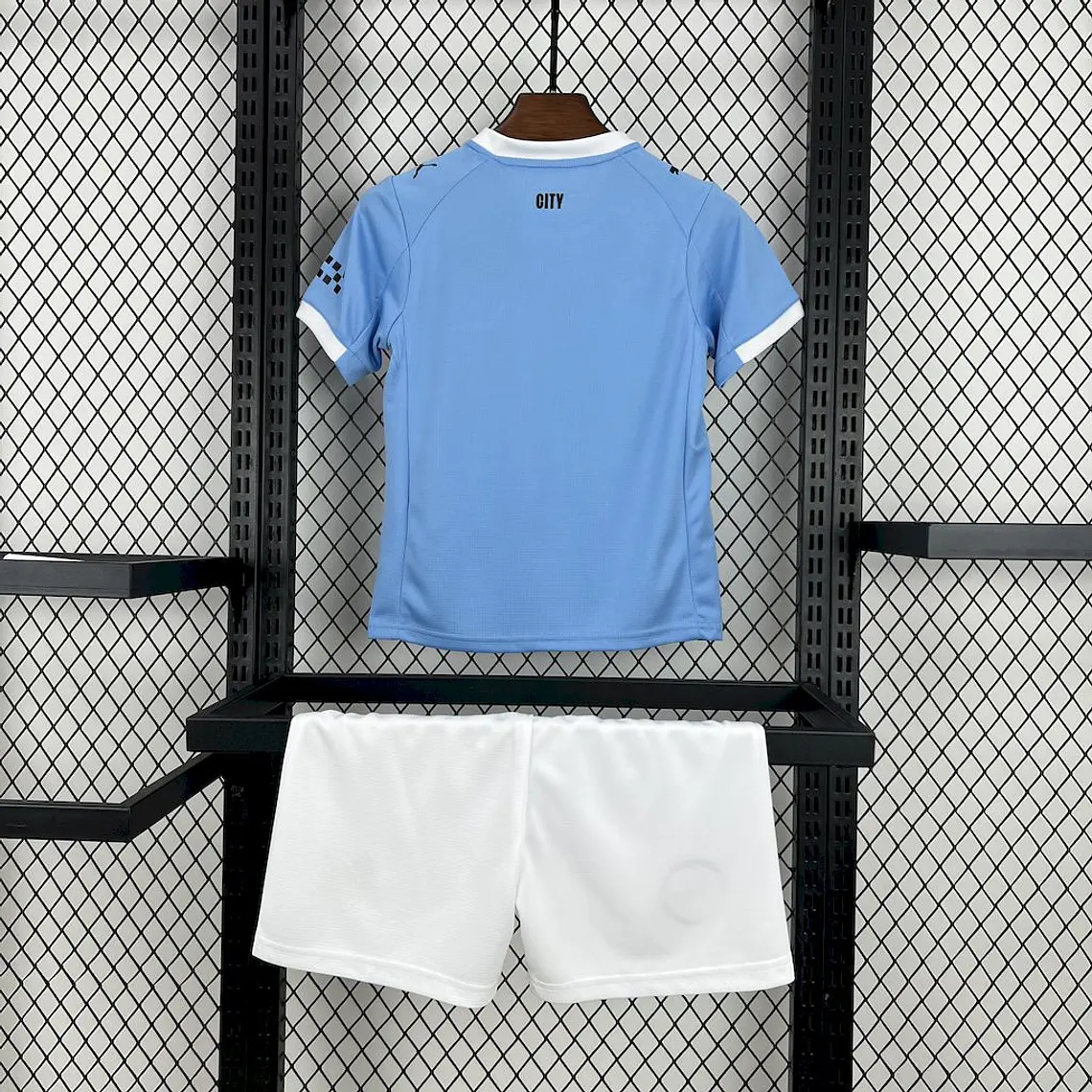Manchester City Home 25/26 Kit Criança 3