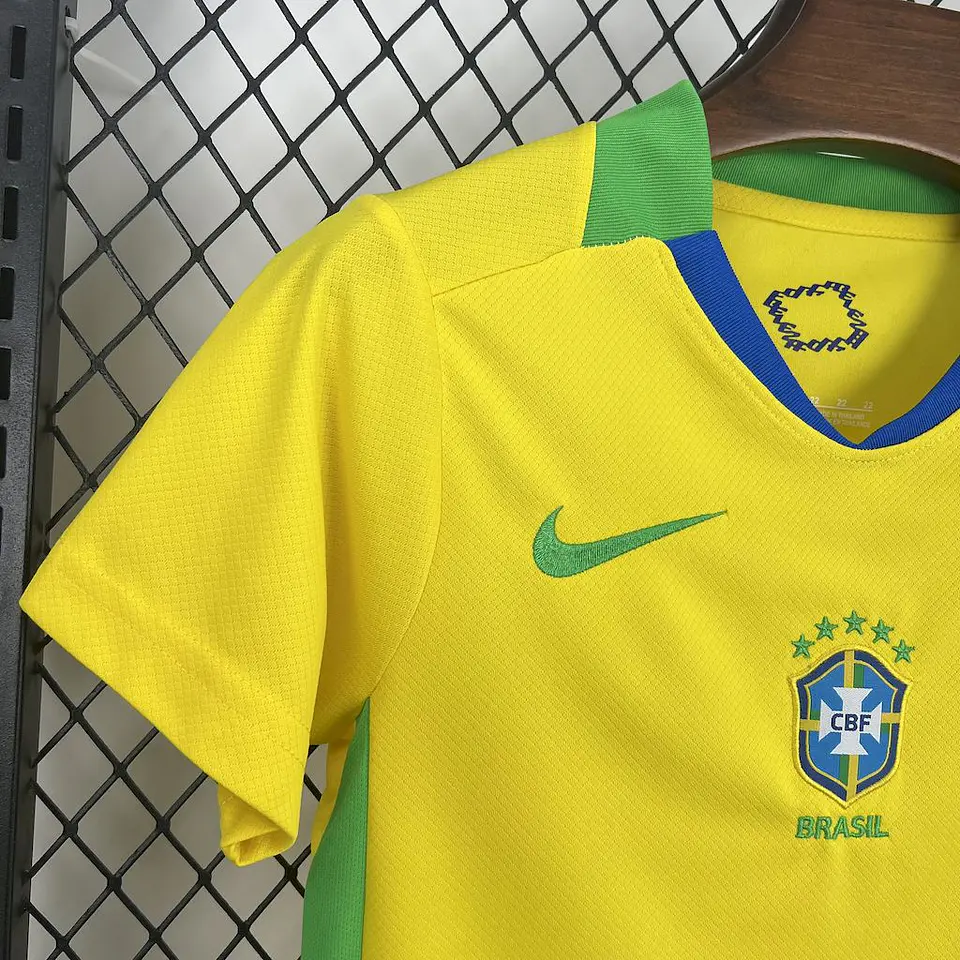 Brasil Home 25/26 Kit-Criança 5