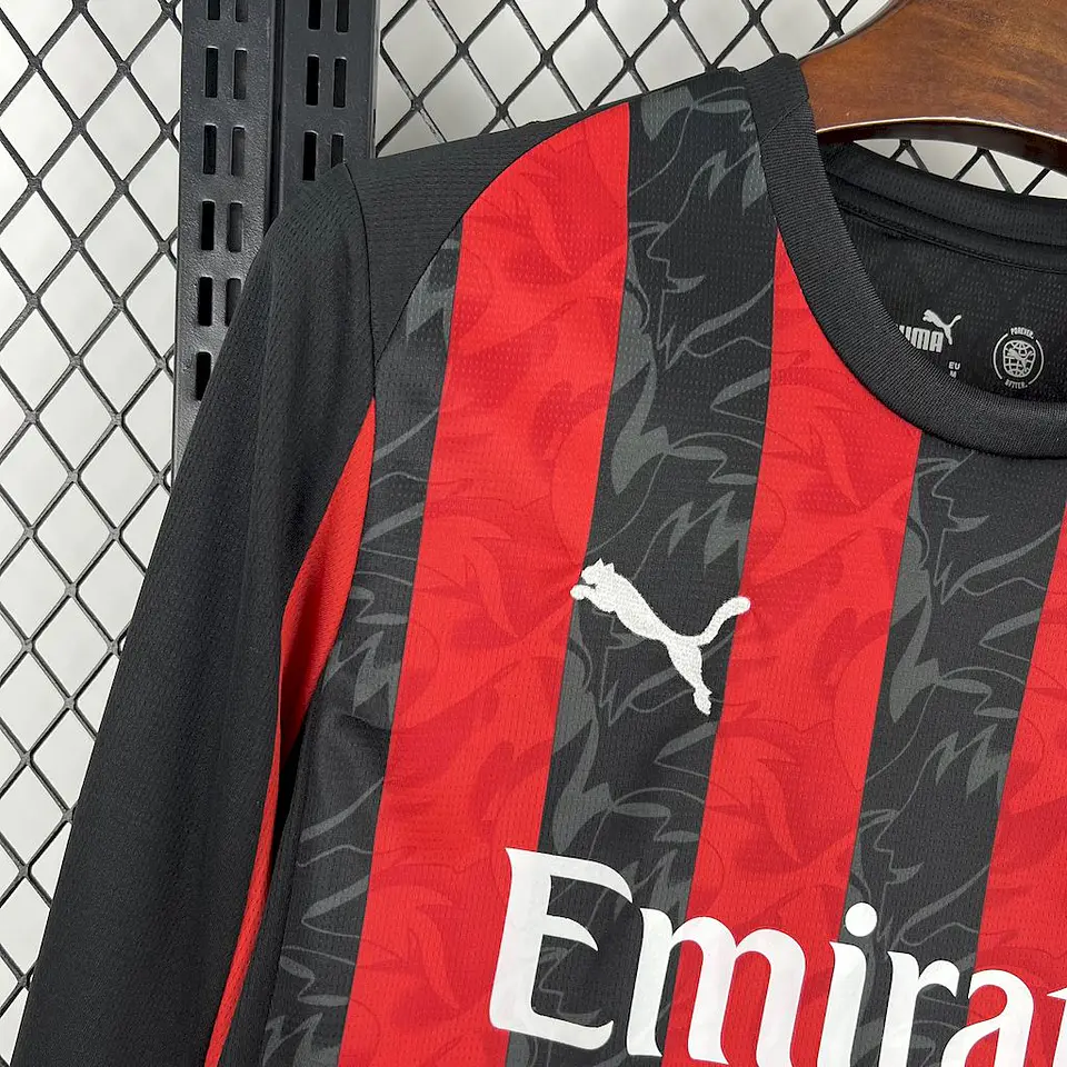 Milan Home 25/26 Manga Longa  5