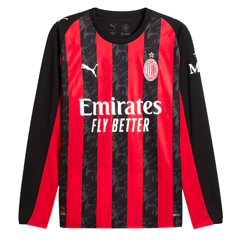 Milan Home 25/26 Manga Longa 