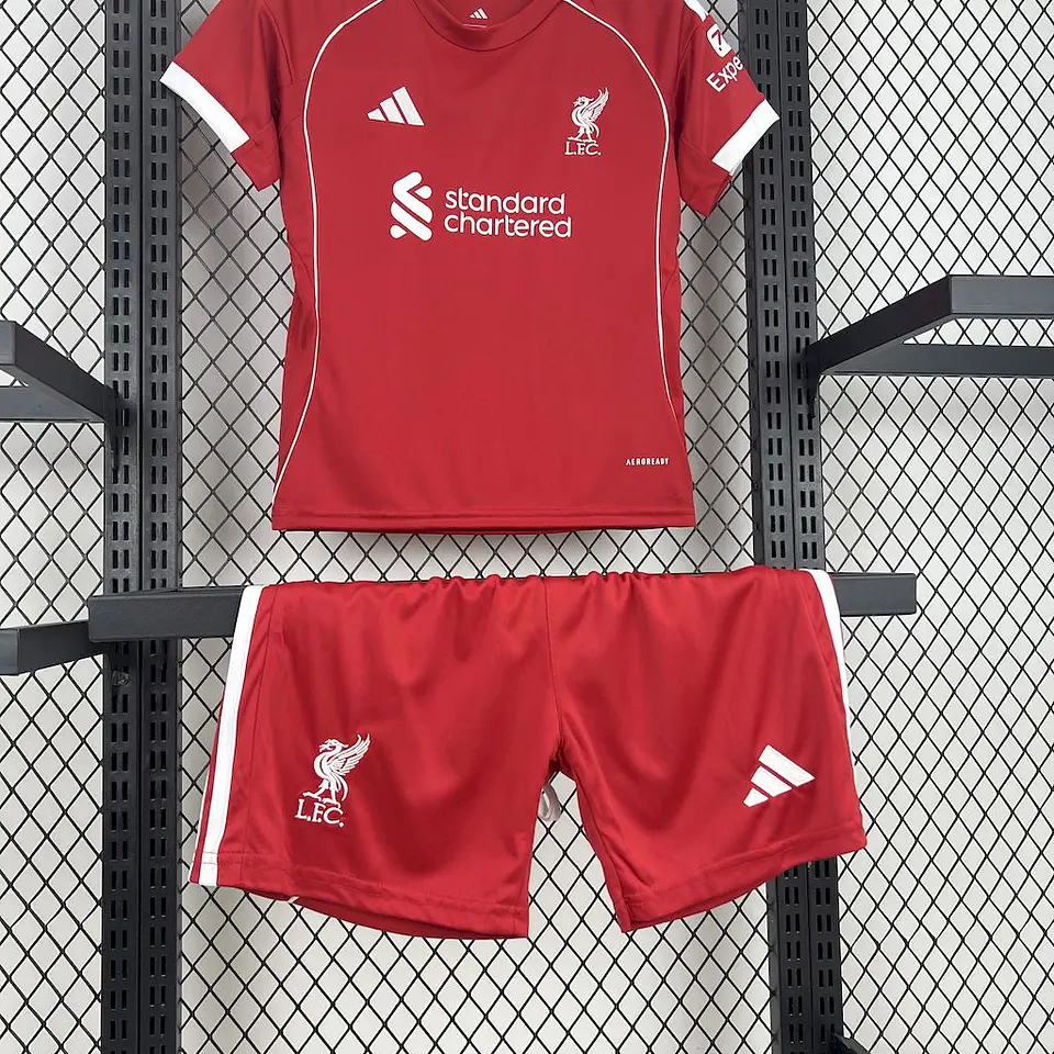 Liverpool Home 25/26 Kit-Criança 4
