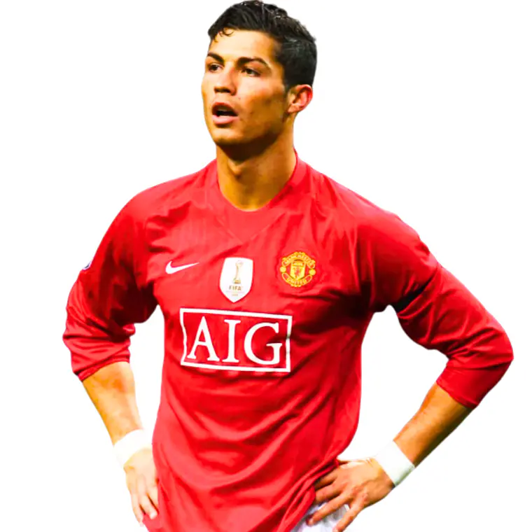 Manchester United Home 07/08 Manga Longa  1