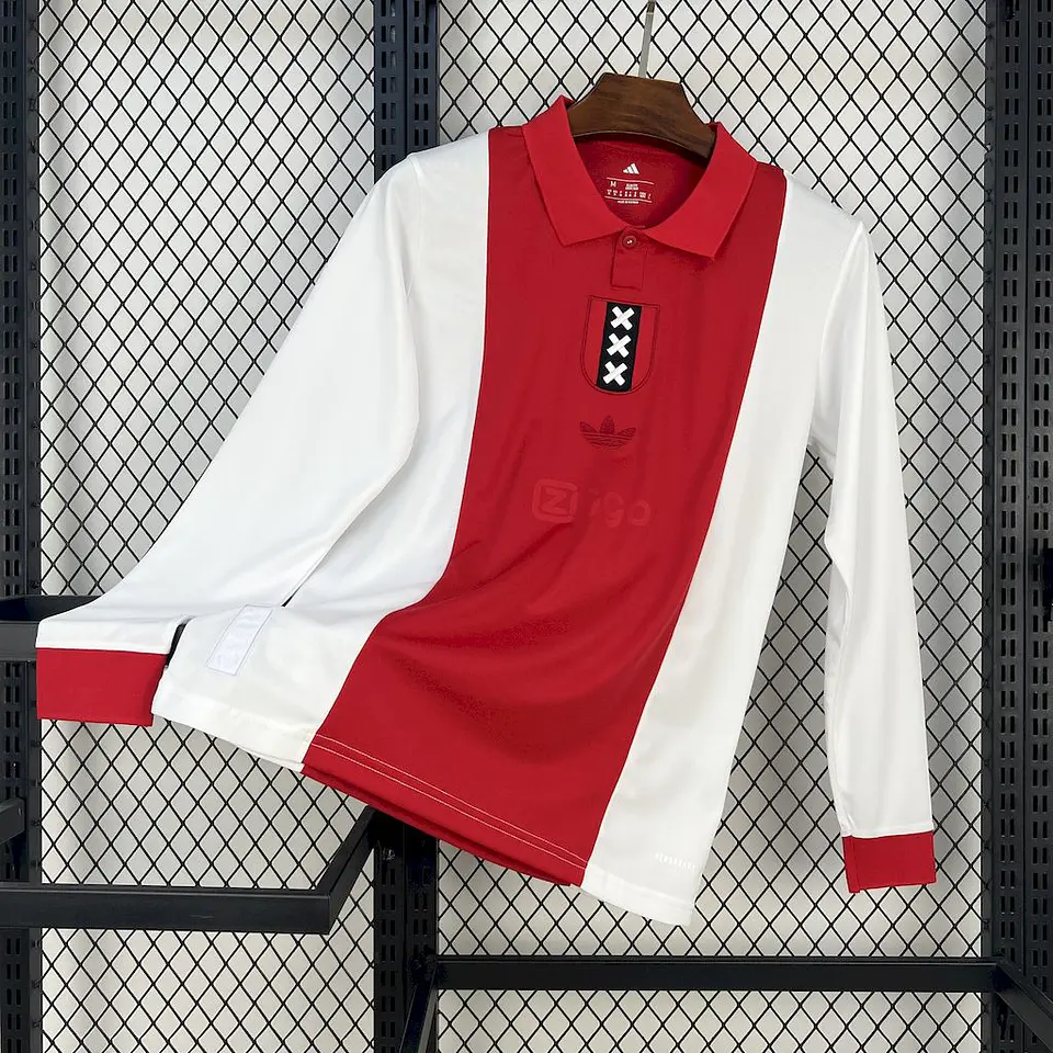 Ajax Edição Aniversário 25/26 Manga Longa 2
