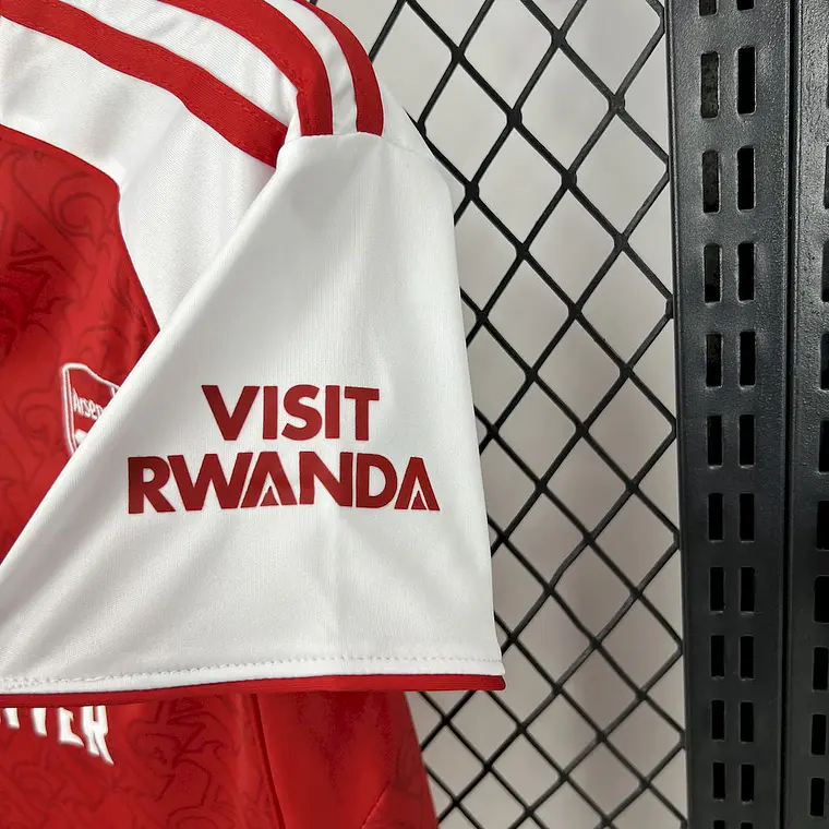Arsenal Home 25/26 Kit Criança 4