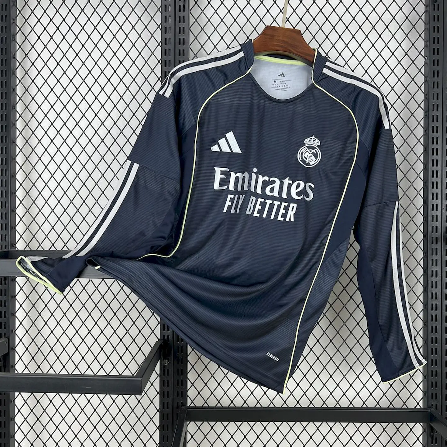 Real Madrid Away 25/26 Manga Longa 2