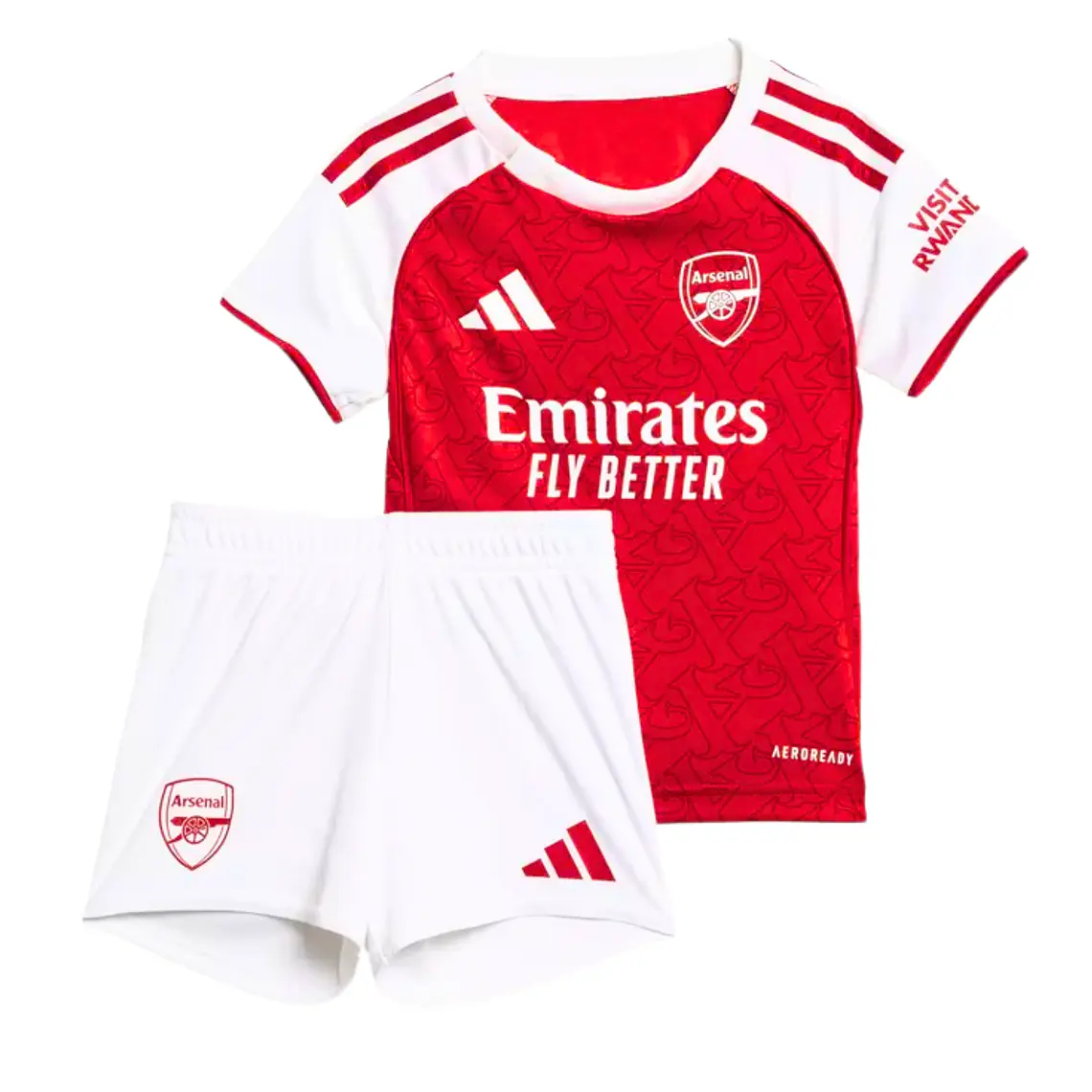 Arsenal Home 25/26 Kit Criança 1