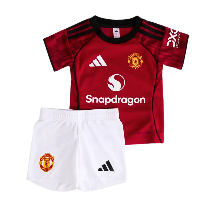 Manchester United Home 25/26 Kit Criança 1