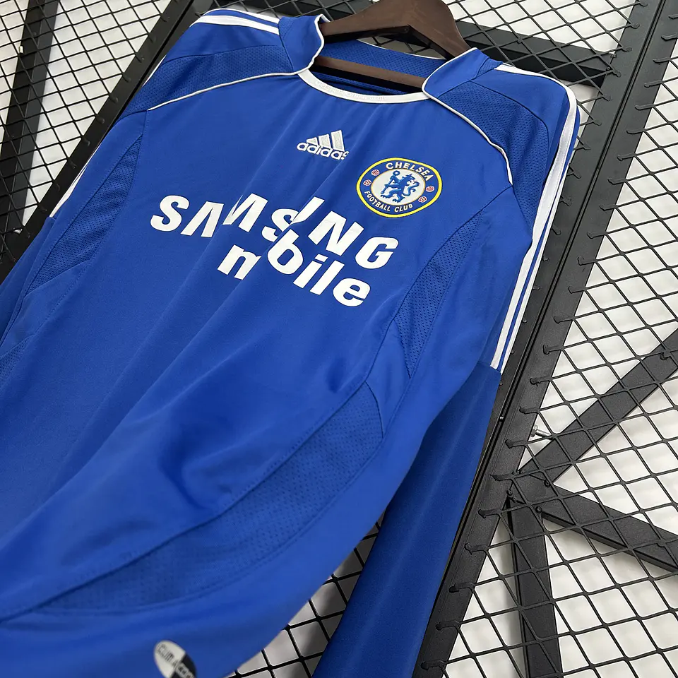 Chelsea Home 06/07 Manga Longa 5