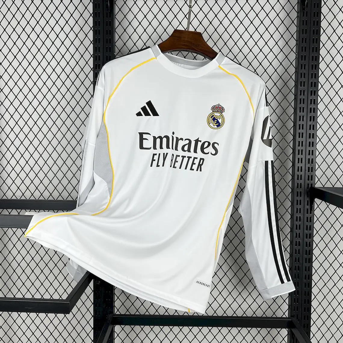 Real Madrid Home 25/26 Manga Longa 2