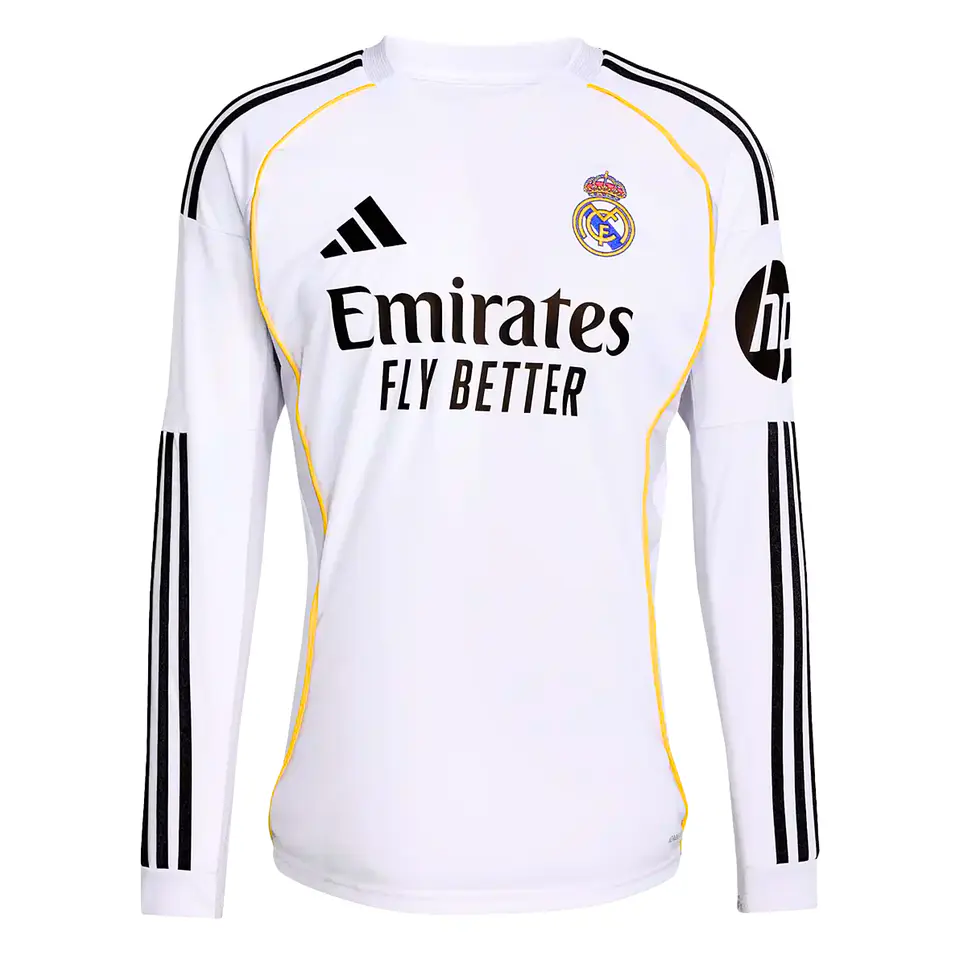 Real Madrid Home 25/26 Manga Longa 1