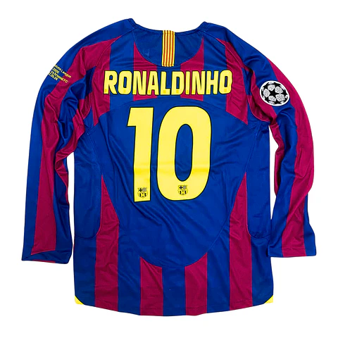 Barcelona Home 2006 Manga Longa 