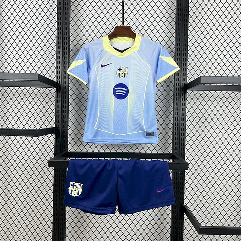 Barcelona Especial Blue 25/26 Kit Criança