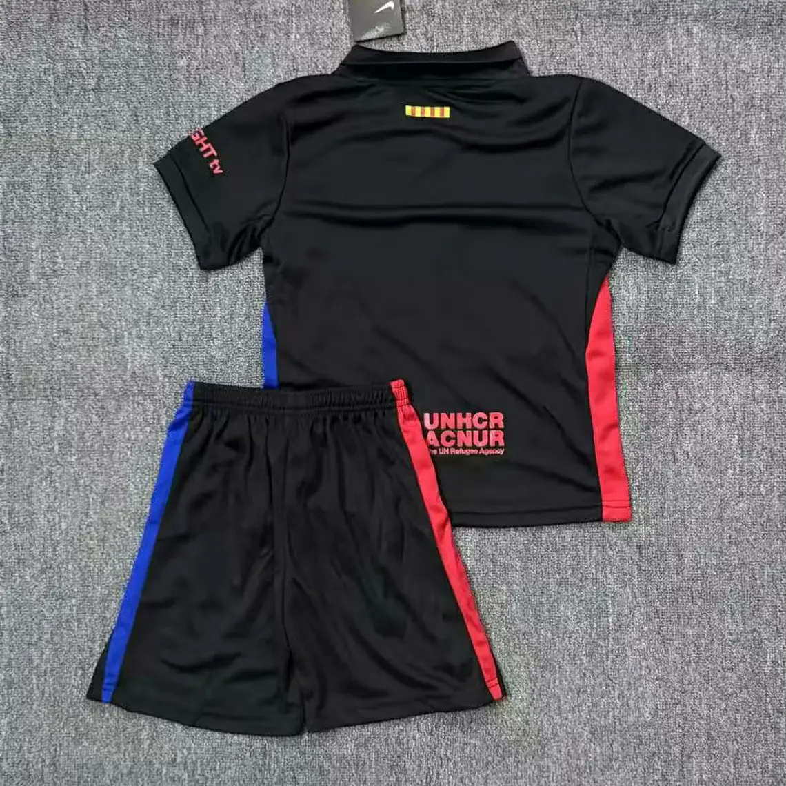 Barcelona Away Travis Scott 24/25 Kit-Criança 3