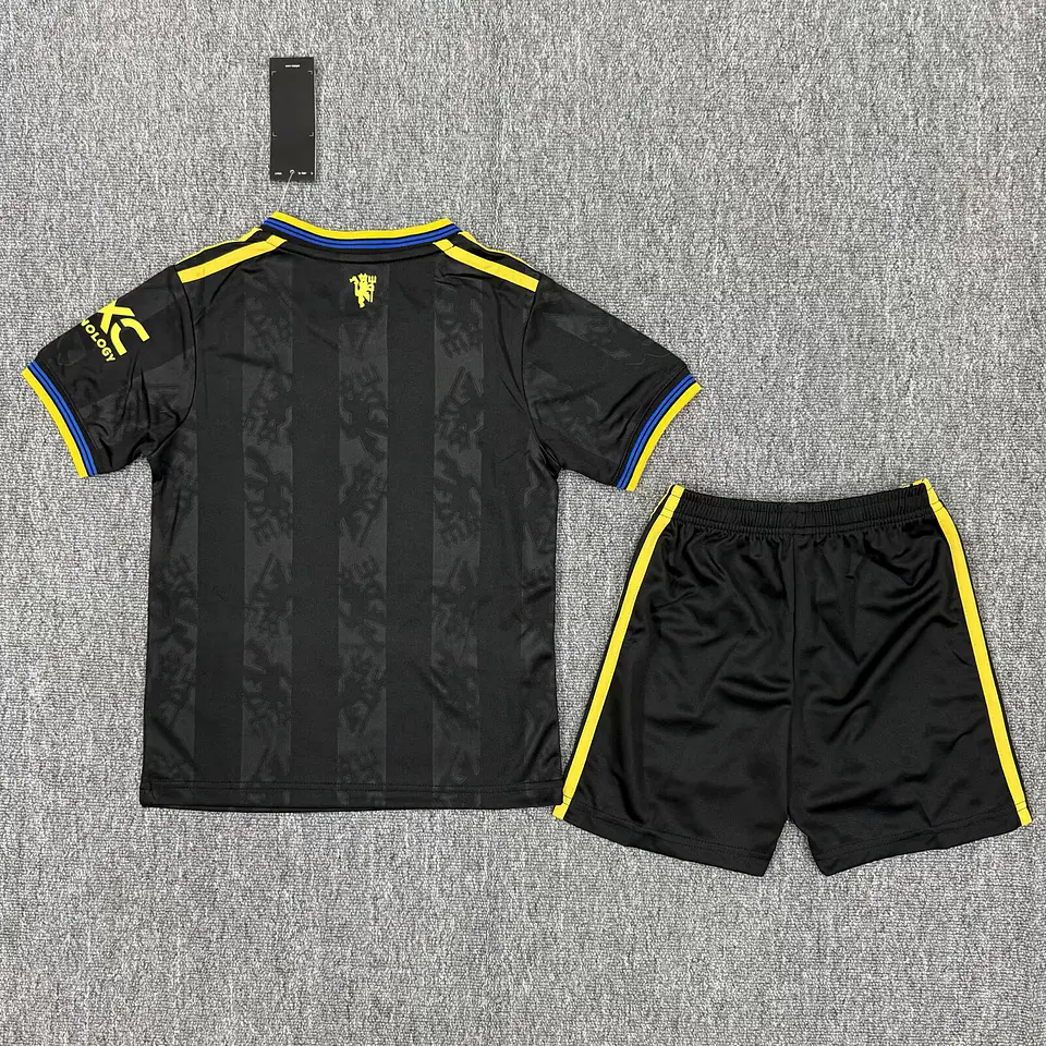 Manchester United Third 25/26 Kit-Criança 3