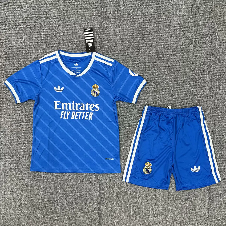 Real Madrid Third 25/26 Kit-Criança 2