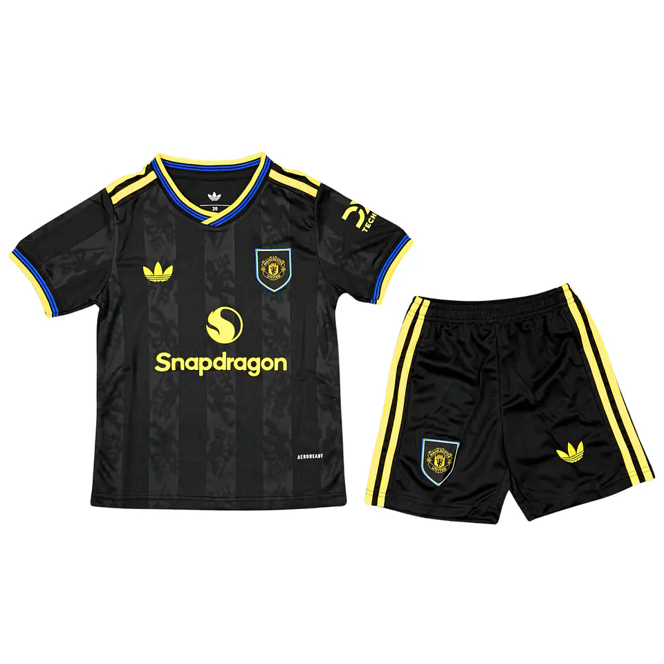 Manchester United Third 25/26 Kit-Criança 1