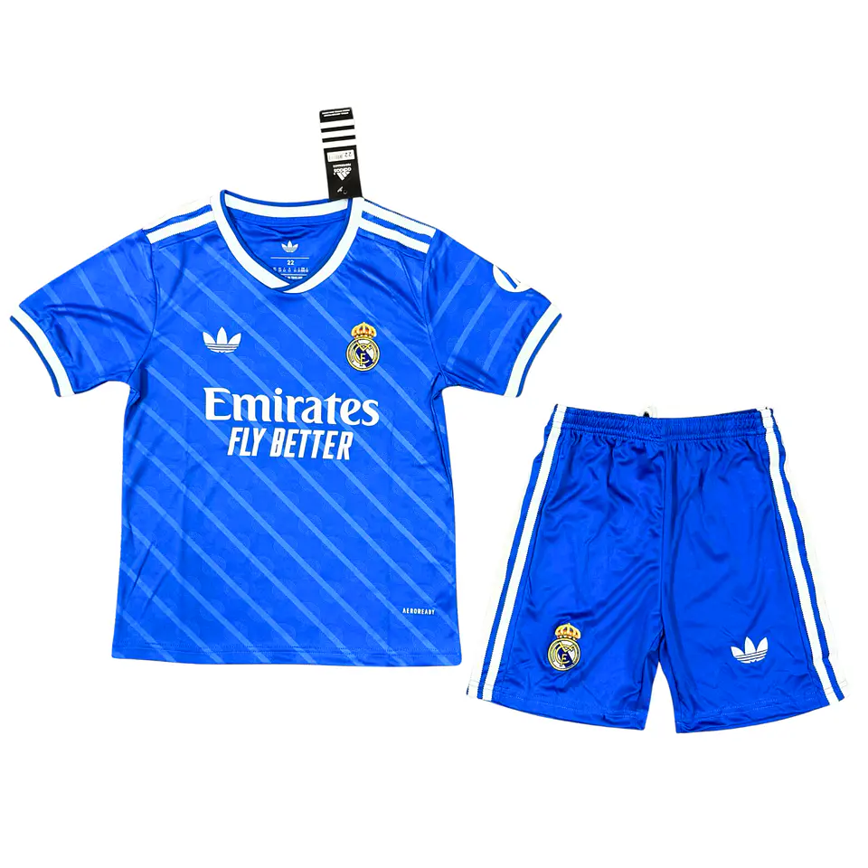 Real Madrid Third 25/26 Kit-Criança 1