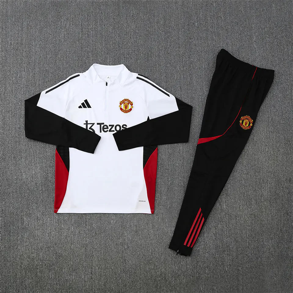 Manchester United Fato Treino 1/2 Zip 25/26 3