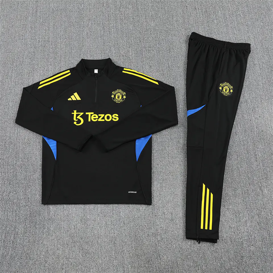 Manchester United Fato Treino 1/2 Zip 25/26 3