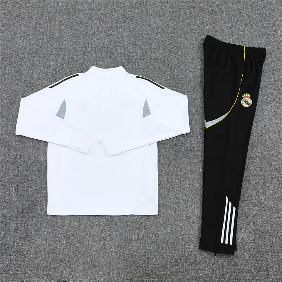 Real Madrid Fato Treino 1/2 Zip 25/26 4