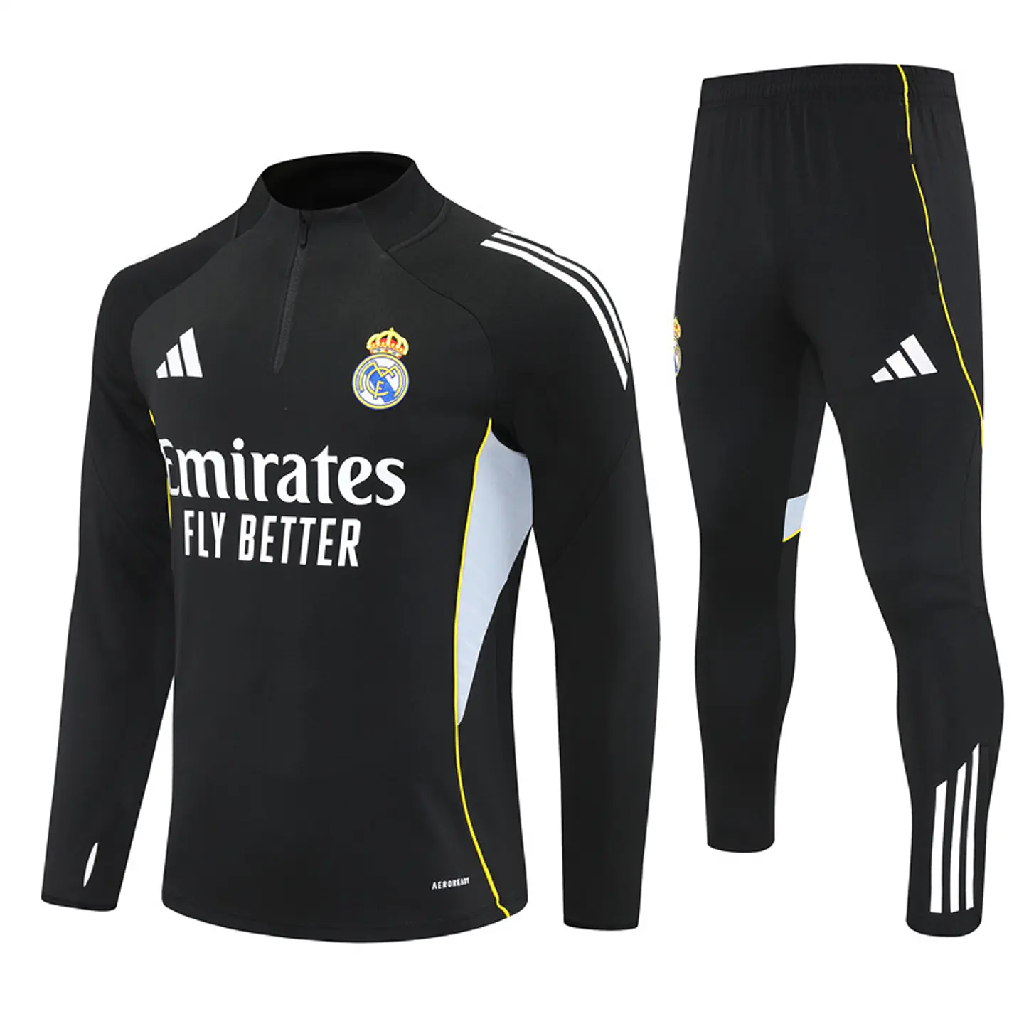 Real Madrid Fato Treino 1/2 Zip 25/26 1