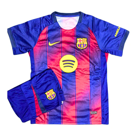 Barcelona Home 25/26 Kit-Criança