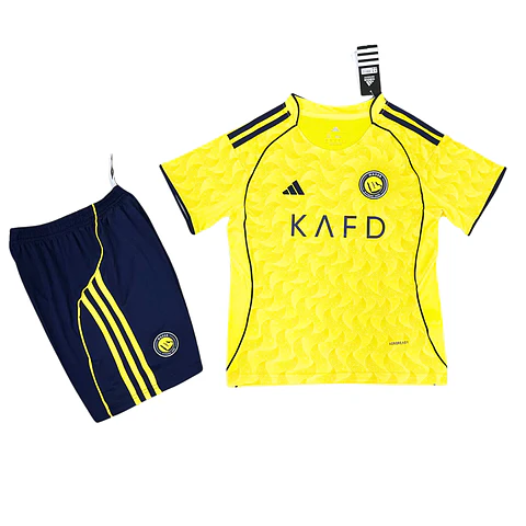 Al Nassr Home 25/26 Kit-Criança