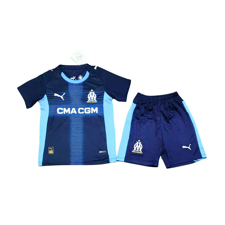 Marselha Away 25/26 Kit-Criança 1