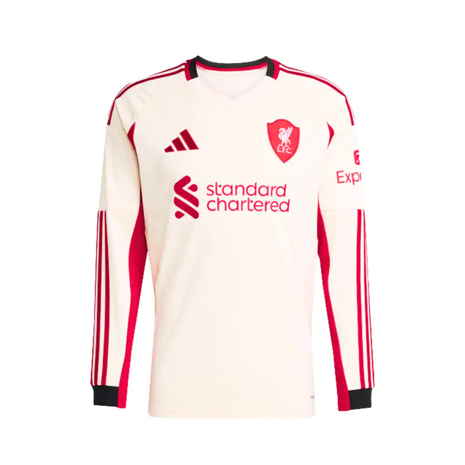 Liverpool Away 25/26 Manga Longa 1