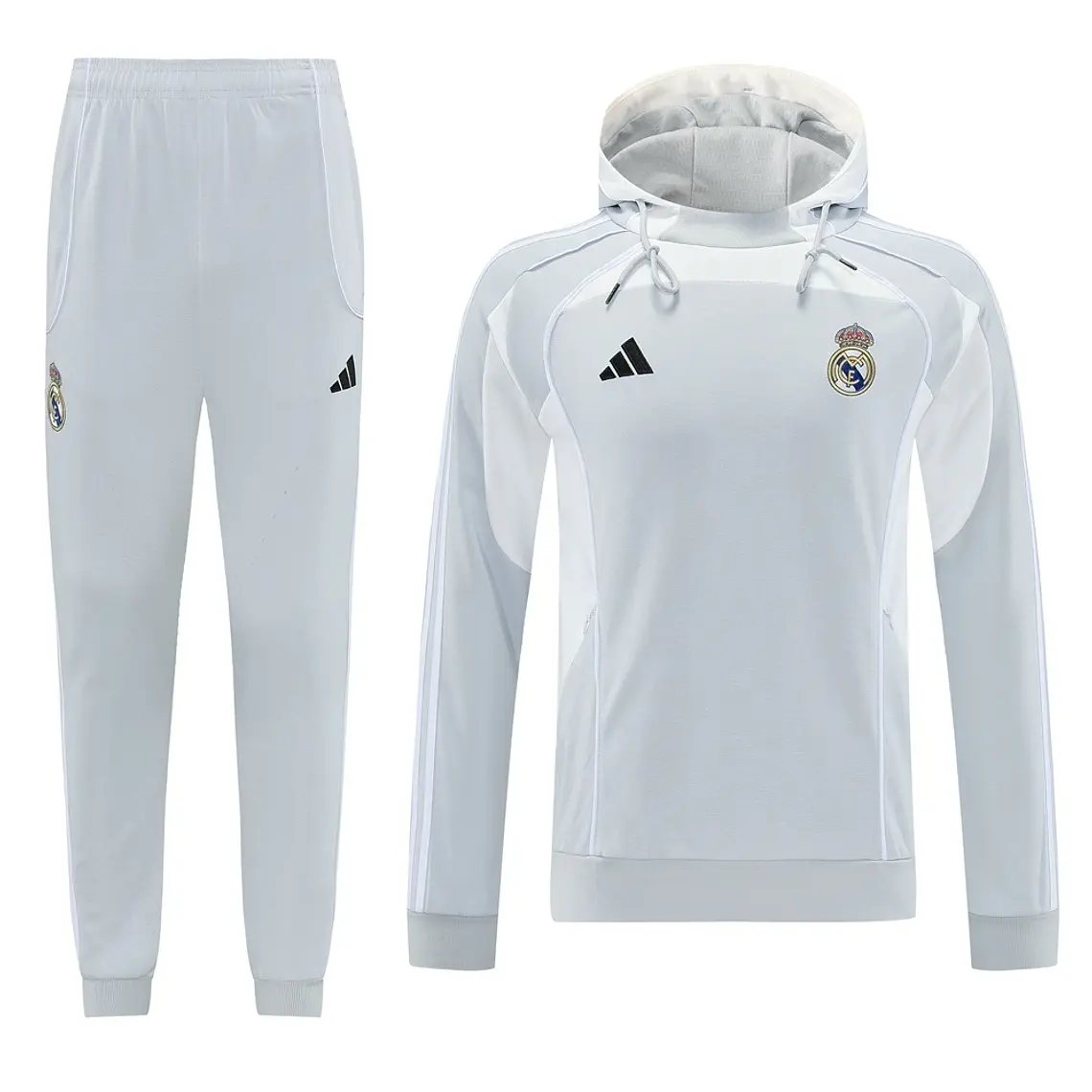 Real Madrid Fato Treino Capuz 25/26 1