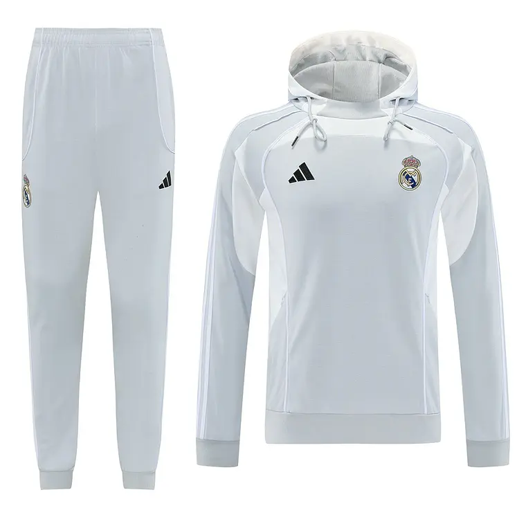 Real Madrid Fato Treino Capuz 25/26 1