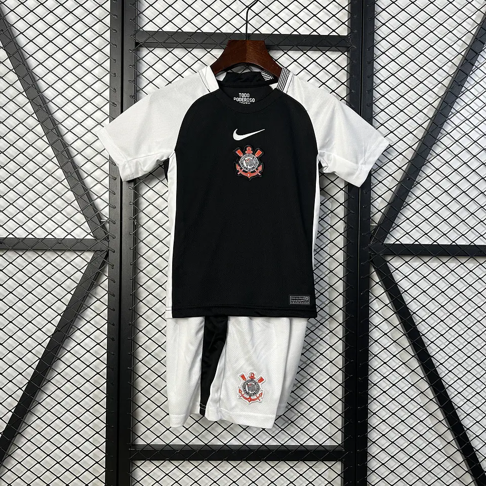 Corinthians Away 25/26 Kit-Criança 2