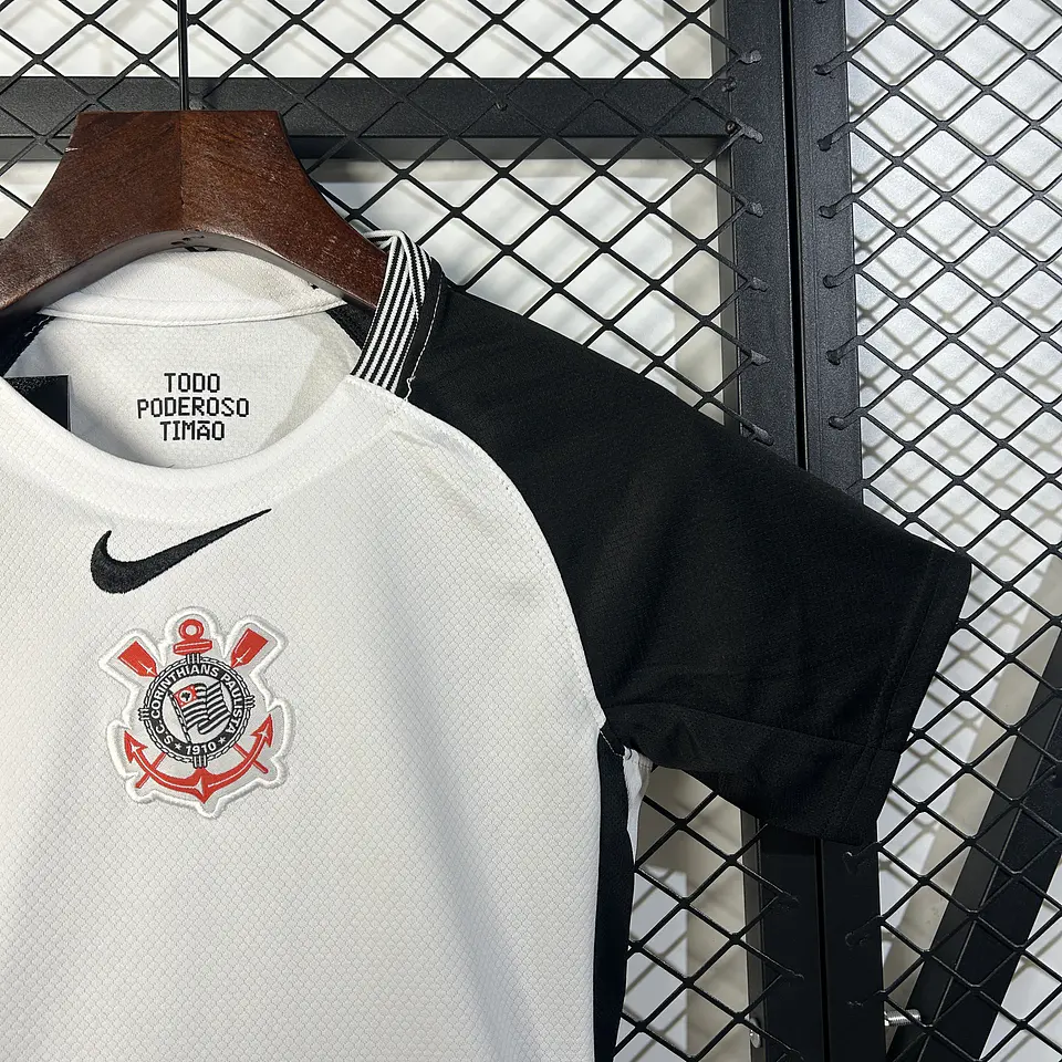 Corinthians Home 25/26 Kit-Criança 4